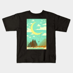 MOON SWING Kids T-Shirt